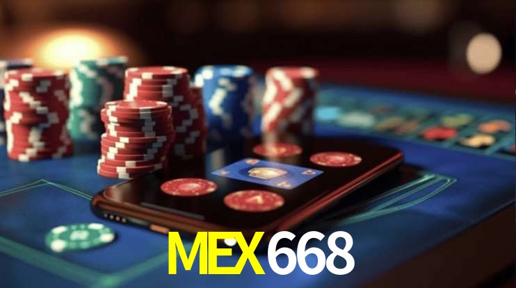Escena dinámica inspirada en casino con iluminación MEX668, cartas, fichas e íconos de juegos digitales en un espacio moderno de juegos.